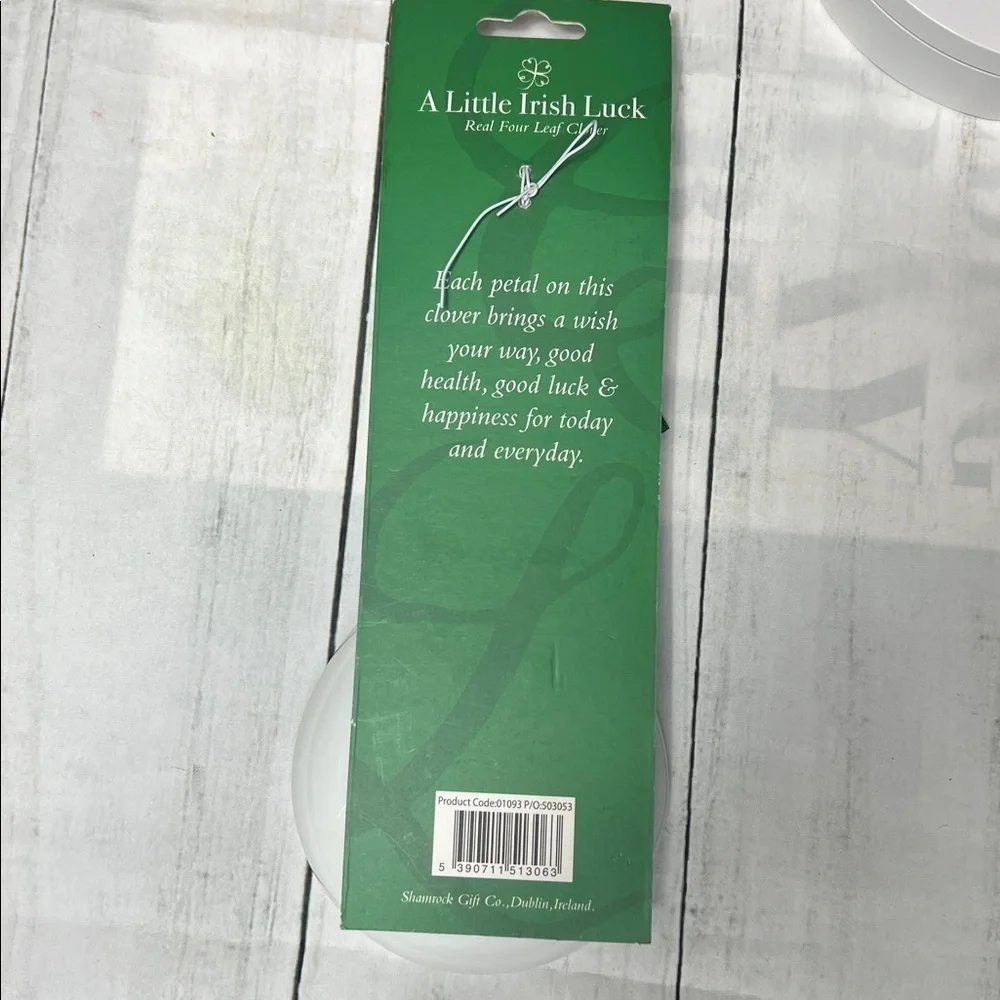 🍀 A Little Irish Luck Spoon Rest – Shamrock Clover Irish Saying – Kitchen Decor